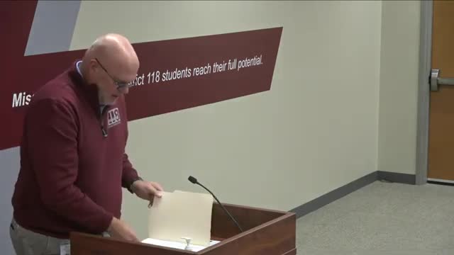 Interim finance director proposes flat levy; board hears estimated 4.21 tax rate