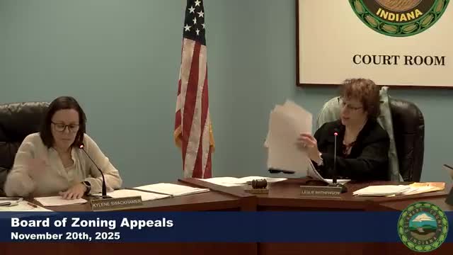 Board continues Gaston applicant�����'s pole‑barn height and size variance after neighborhood opposition