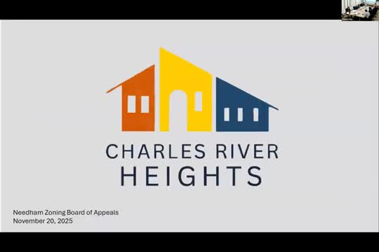 Neighbors press developers on stormwater, traffic and wildlife at Charles River Heights 40B hearing; ZBA continues the case to Dec. 18