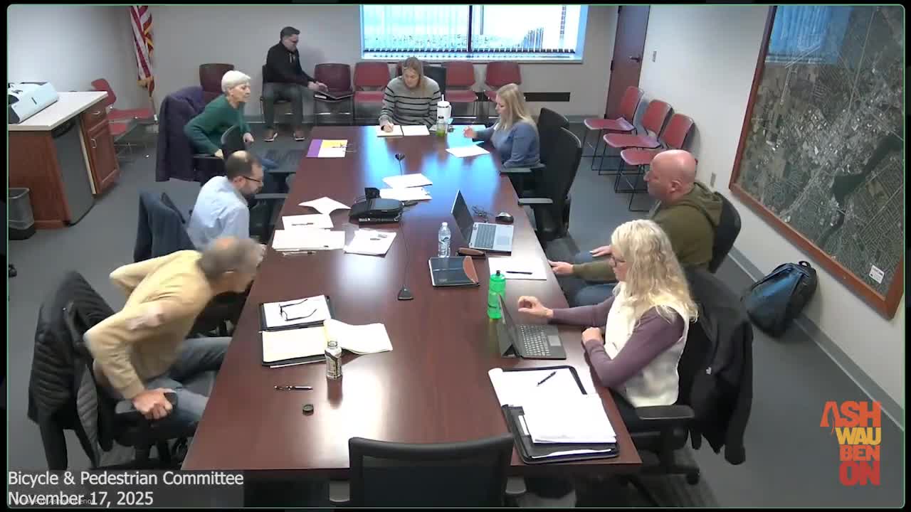 Votes at a glance: Ashwaubenon Bicycle & Pedestrian Committee approves agenda, prior minutes and adjourns