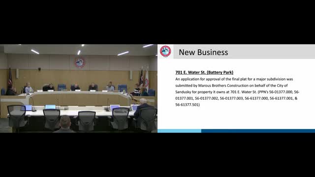 Planning commission approves final plat for Battery Park PUD