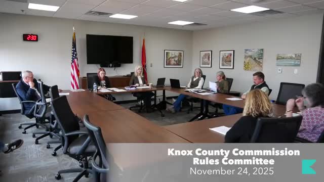 Rules committee debates formal deadlines for commission agenda submissions