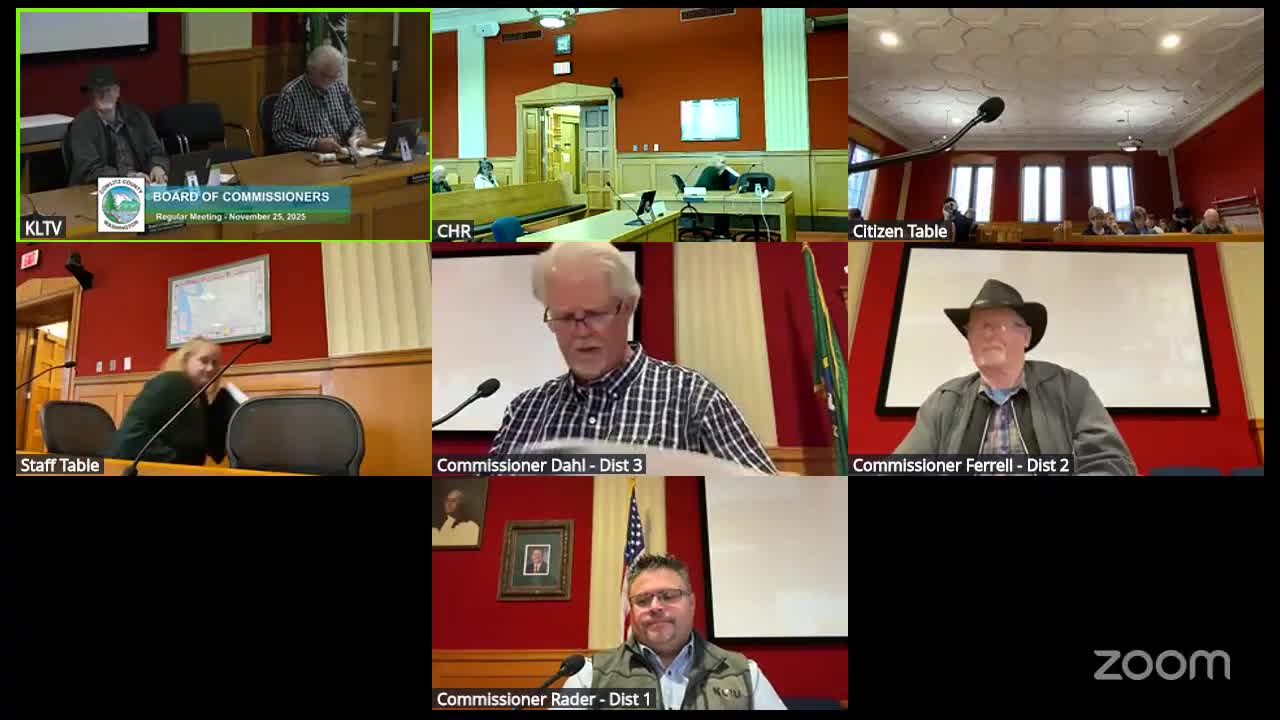 Cowlitz County adopts new allowable expenses and reimbursement policy after debate over remote-work language