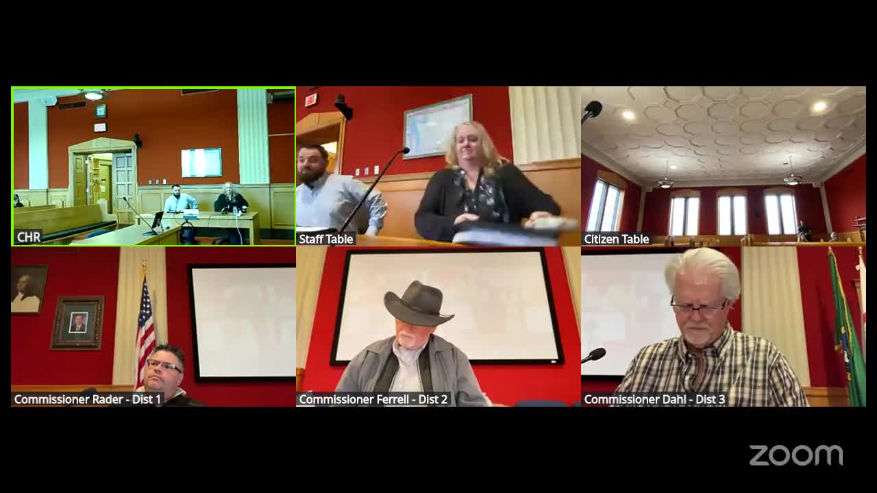 Cowlitz County staff seek contract extensions and to obligate $499,500 in federal aid for Coal Creek Road design