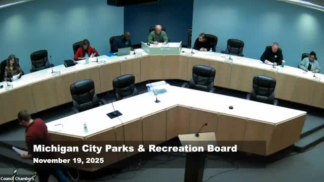 Parks board approves routine vendor renewals, open accounts and a $2,287 intra-fund transfer