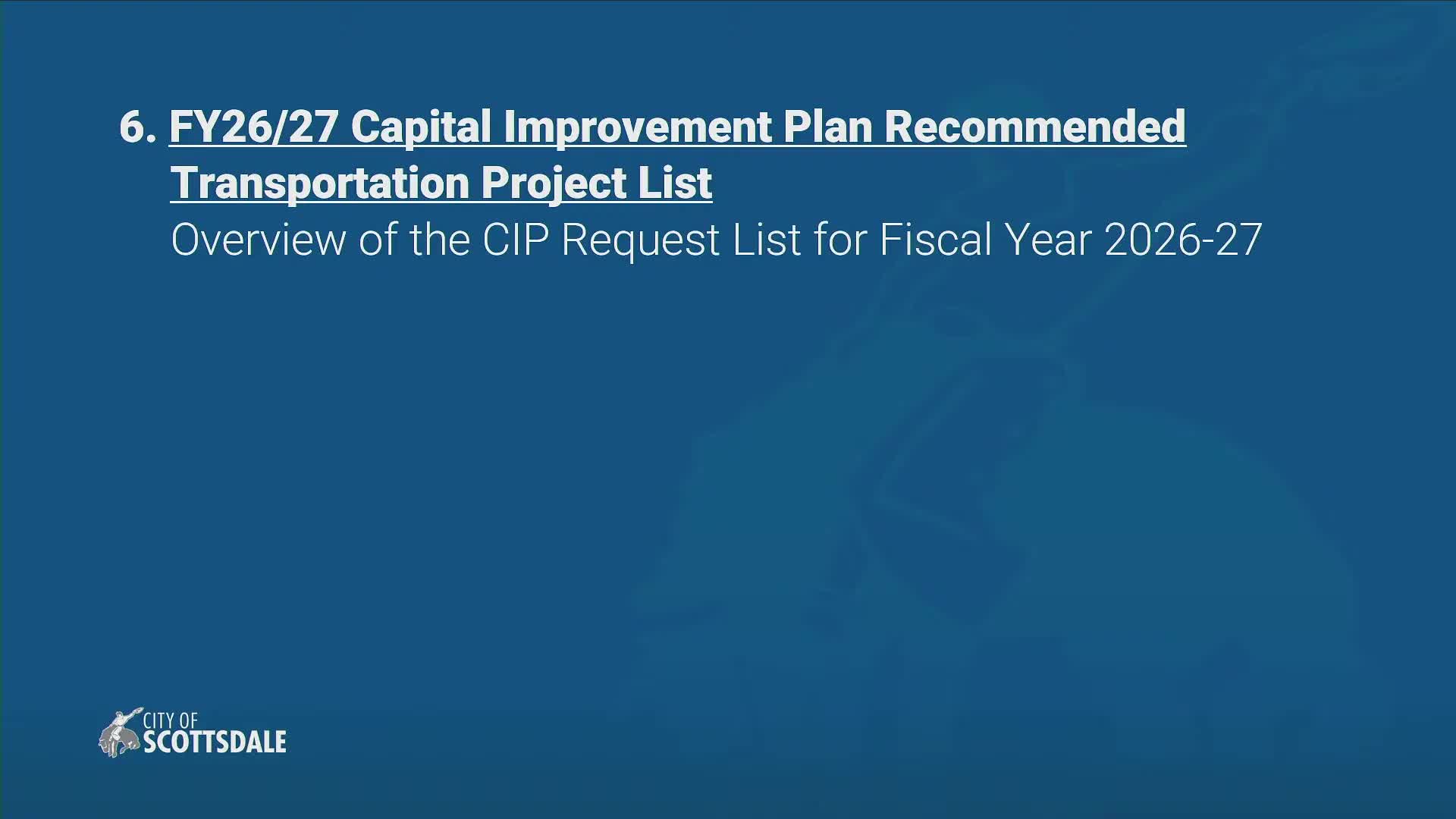 Commission advances FY26–27 transportation project priorities; approves Tier 1 and Tier 2 for funding review