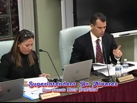 School Committee sets schedule for superintendent evaluation and next-year goals