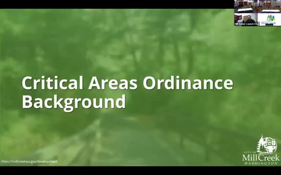 Planning commission recommends update to Mill Creek critical areas rules, endorses WDFW-informed riparian approach