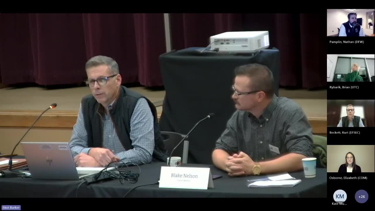 FSEC holds informational hearing on 100‑mile Cascade Renewable Transmission Project; applicant describes 80 miles underwater HVDC route