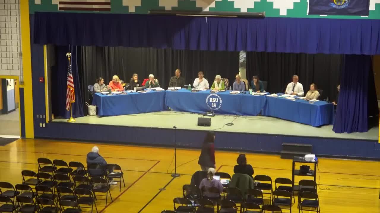 RSU 14 prepares to assume special‑education responsibility for 4‑year‑olds under state law; district outlines staffing and billing approach