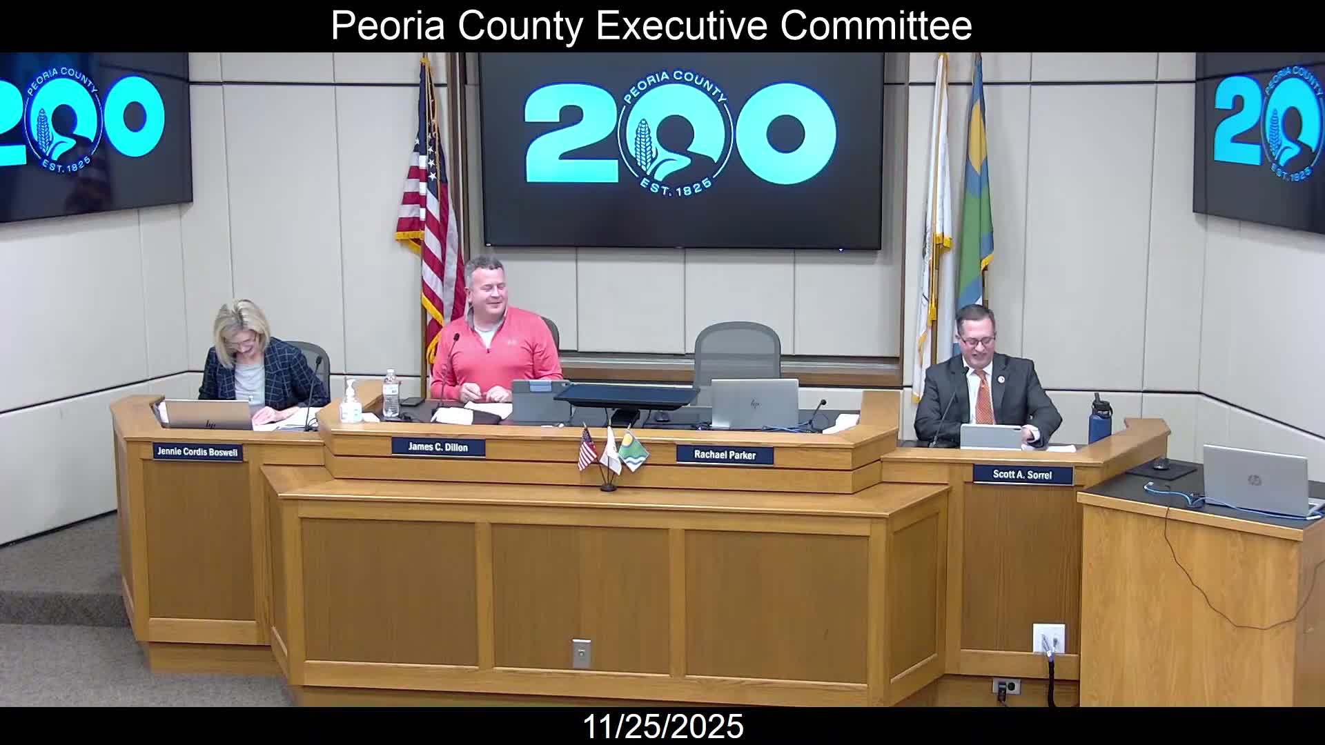 Peoria County lays out pay-as-you-go options and $3.5M FY2026 design request for jail master plan