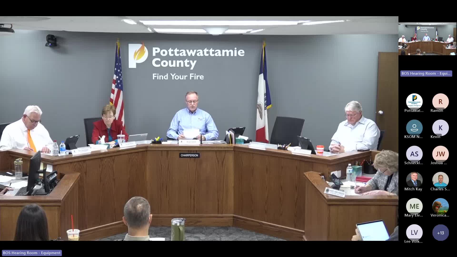 Pottawattamie County board approves hiring 4 full‑time call takers for 9‑1‑1 center