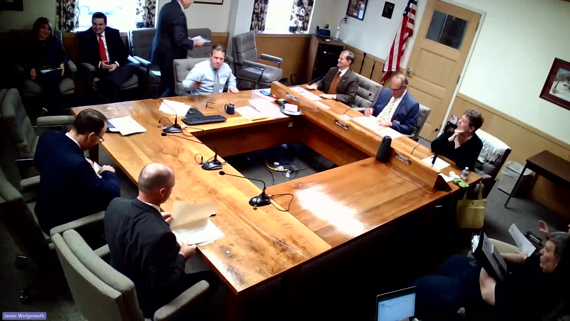 Stifel and Dearborn present pension update; commissioners hear quarterly returns and strategy