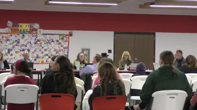 School meeting: district reports modest gain in fund balance, flags enrollment and one-time costs