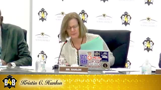 Board advances East Blossom budget amendment and approves multiple construction contracts, including several with ICB Construction Group