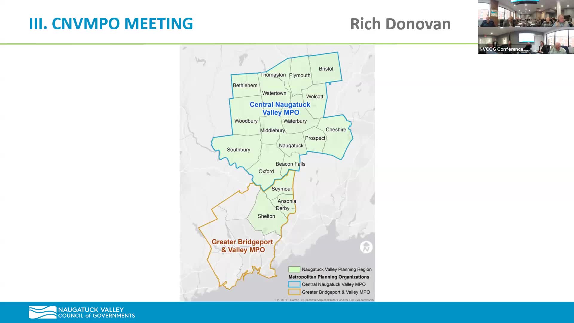 NVCOG endorses regional Vision Zero safety targets and approves TIP amendments
