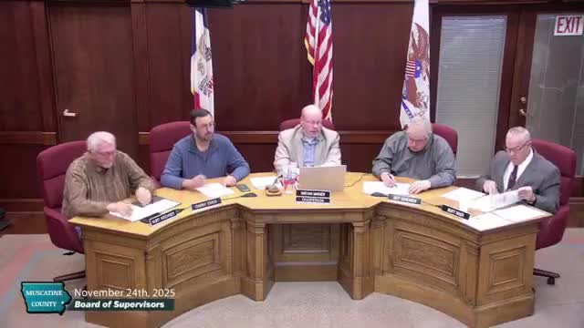 Muscatine County supervisors approve $969,828.99 in claims, settlement and vendor contracts
