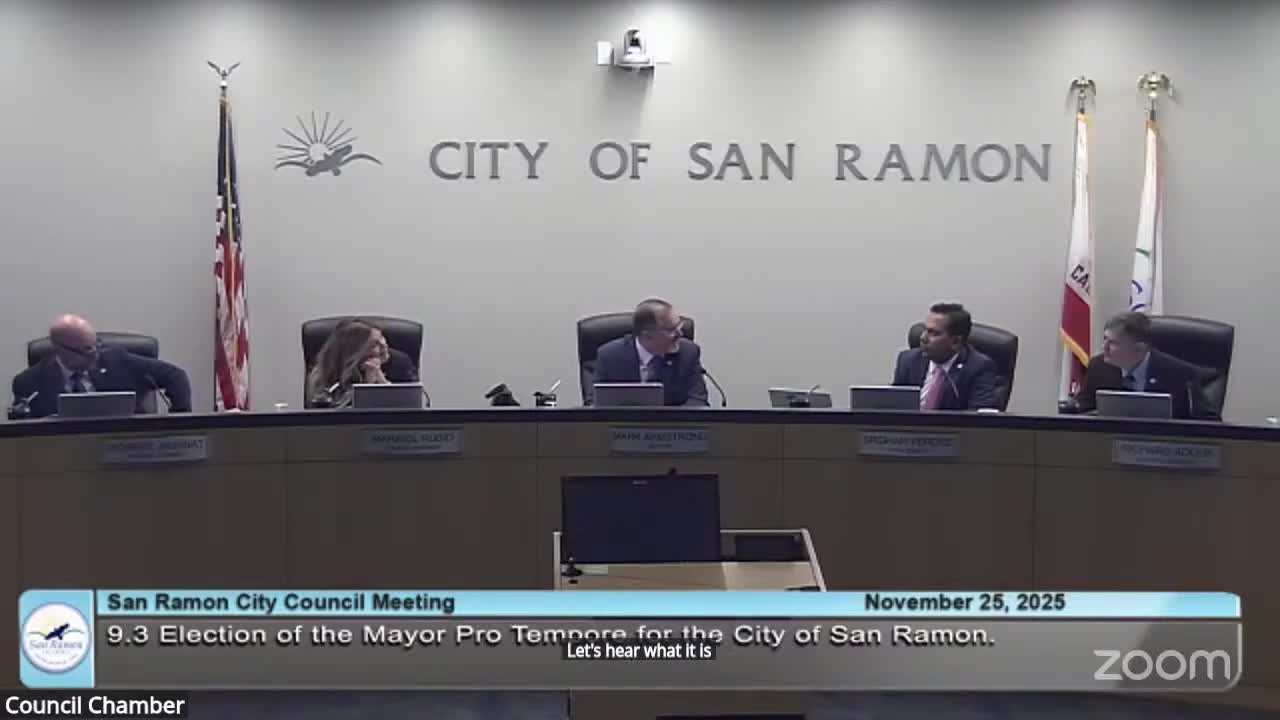 Marisol Rubio nominated and confirmed as San Ramon vice mayor pro tem