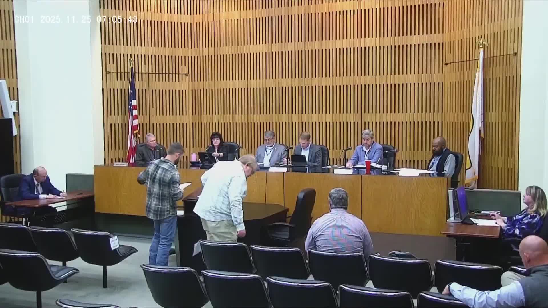 Planning staff present annexation and rezoning for gas station at 2508 Gordon Terry Parkway