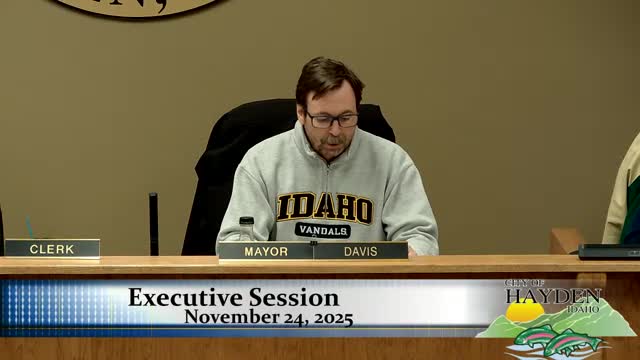 Hayden council approves option for 30-day extension with Kootenai County on policing contract