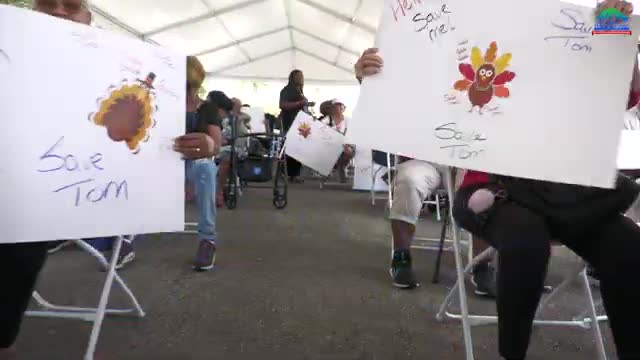 Pembroke Park commission grants ceremonial pardon to Tom the turkey ahead of Thanksgiving