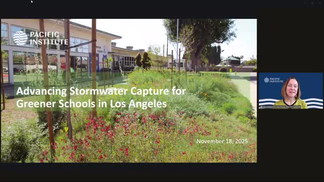 Researchers, nonprofits urge school‑ground stormwater projects to deliver water, heat mitigation and equity benefits