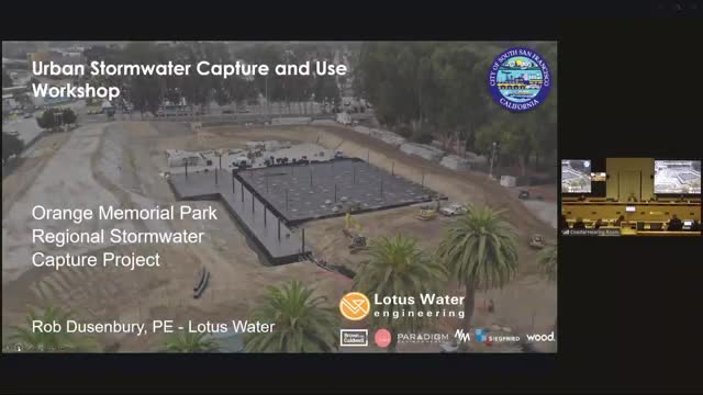 Colma Creek project in South San Francisco diverts, treats and reuses millions of gallons for park irrigation and recharge