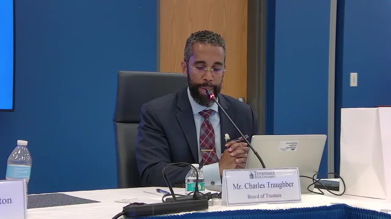 TSU board approves revised FY26 budget and revised bank reconciliation policy