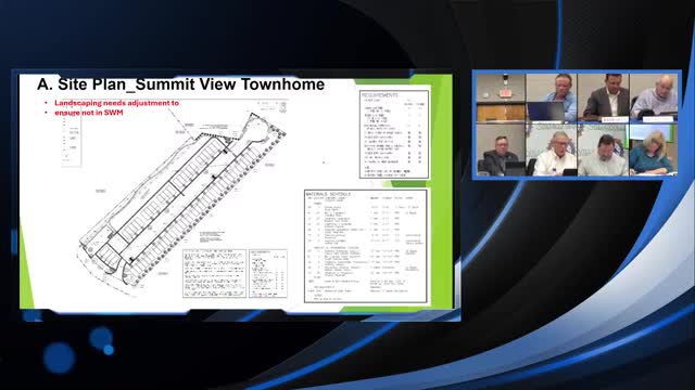 Commission forwards favorable recommendation to council for 0.96‑acre rezoning allowing one duplex