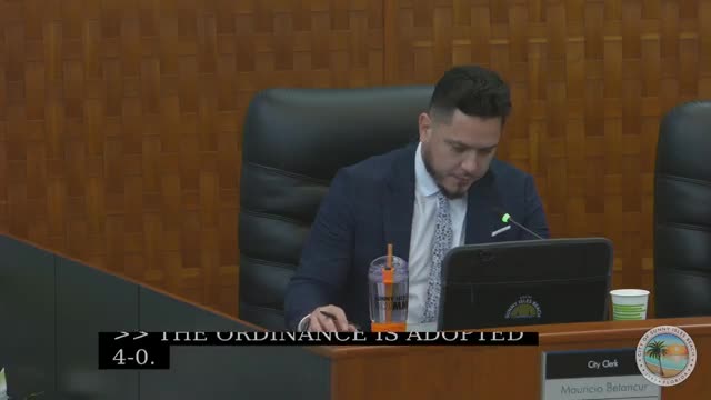 Commission directs negotiation of donation agreement for ‘Mariposa’ sculpture, asks for insurance and maintenance details