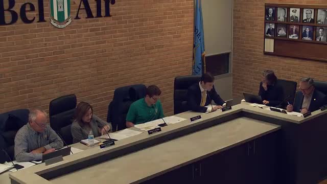 Bel Air reviews draft development-rights agreement; town counsel to clarify negotiation and approval steps