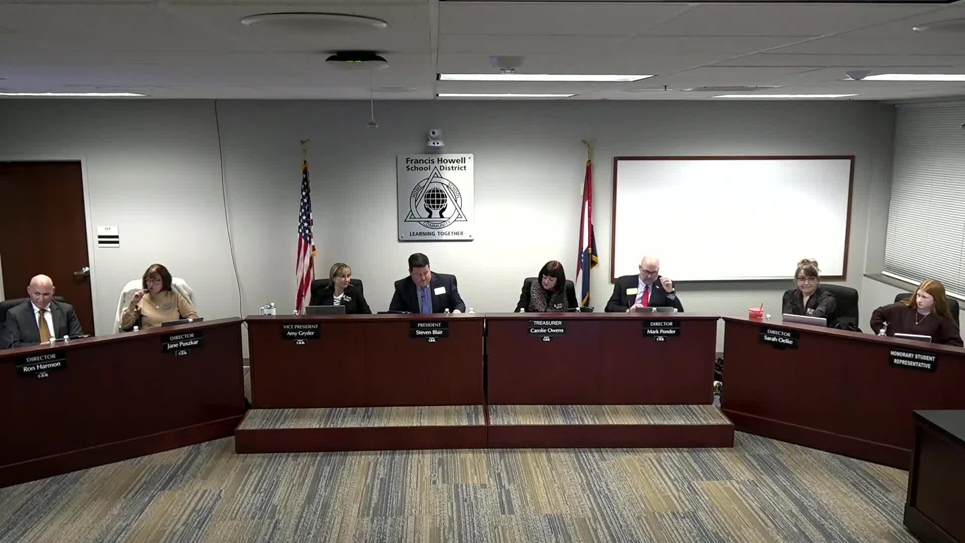 Book challenges and a proposed censure policy drive tense exchange at Francis Howell school-board meeting