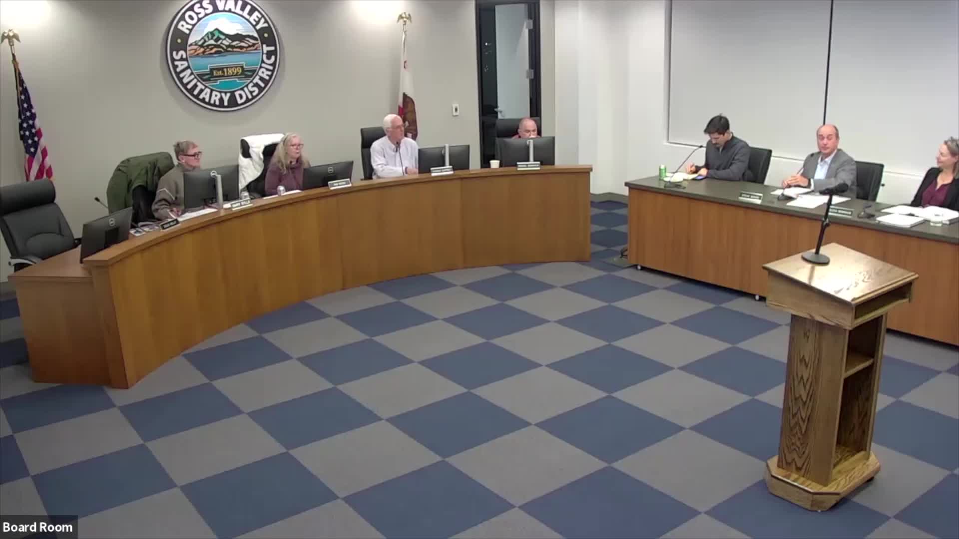 Ross Valley Sanitary District authorizes staff to notify five‑firm shortlist for Larkspur Landing RFQ