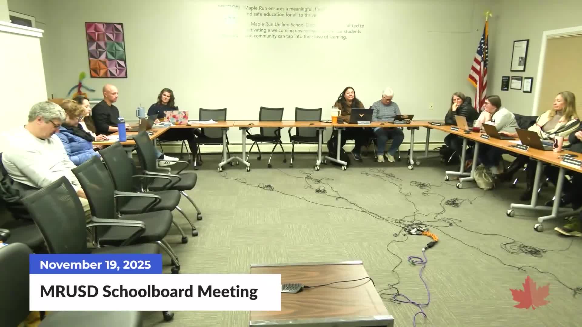 Maple Run board advances class-size policy to second reading and sets Dec. 3 adoption date