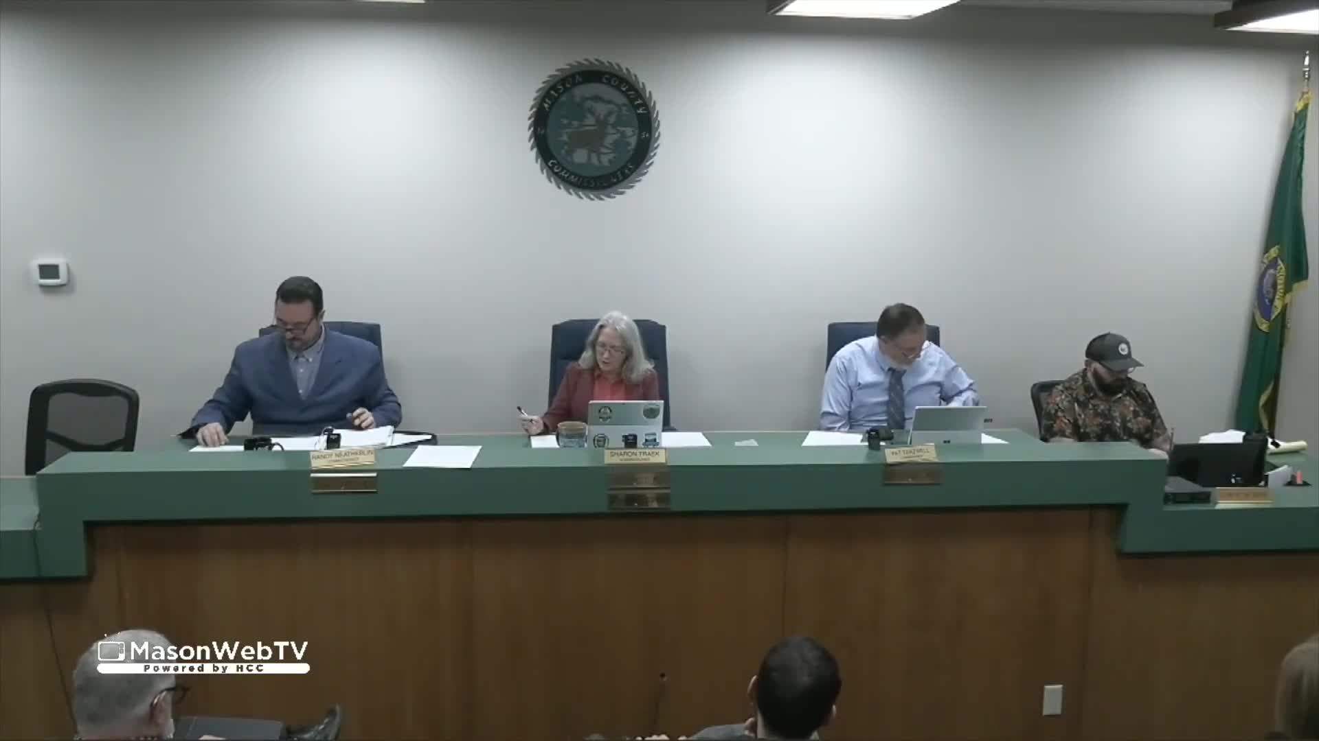 Mason County commissioners certify 2026 property tax levies, continue final adoption to Dec. 9