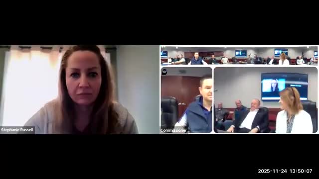 Weber County discusses county-line adjustment request from Weber State; staff to coordinate joint hearing with Cache County