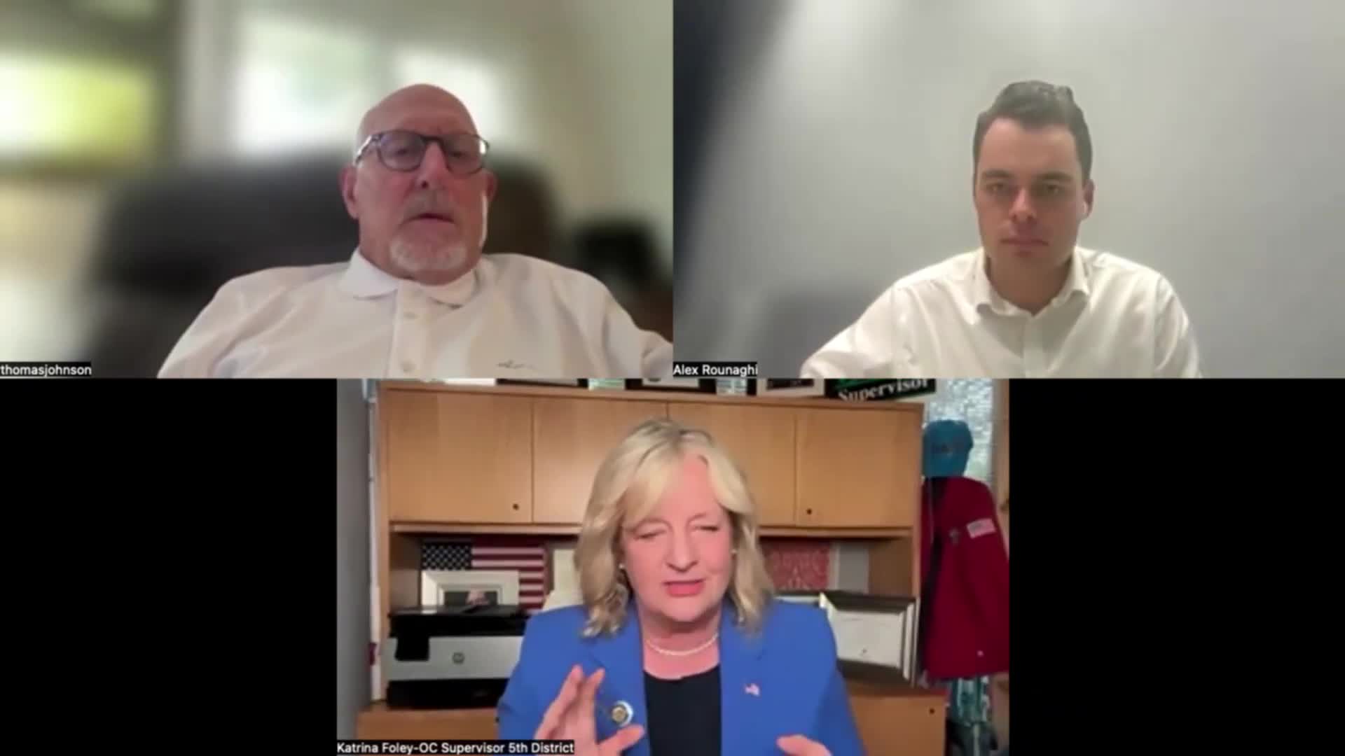 Supervisor Foley and Mayor Runagi point to county support for Laguna Beach emergency response, libraries and beach projects