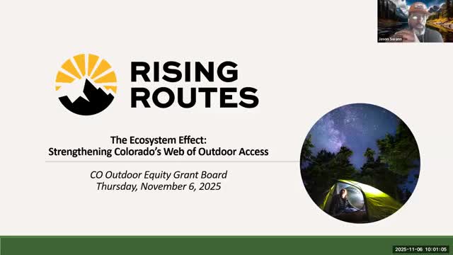 Rising Routes study urges capacity funding, workforce training and a statewide platform to expand outdoor access