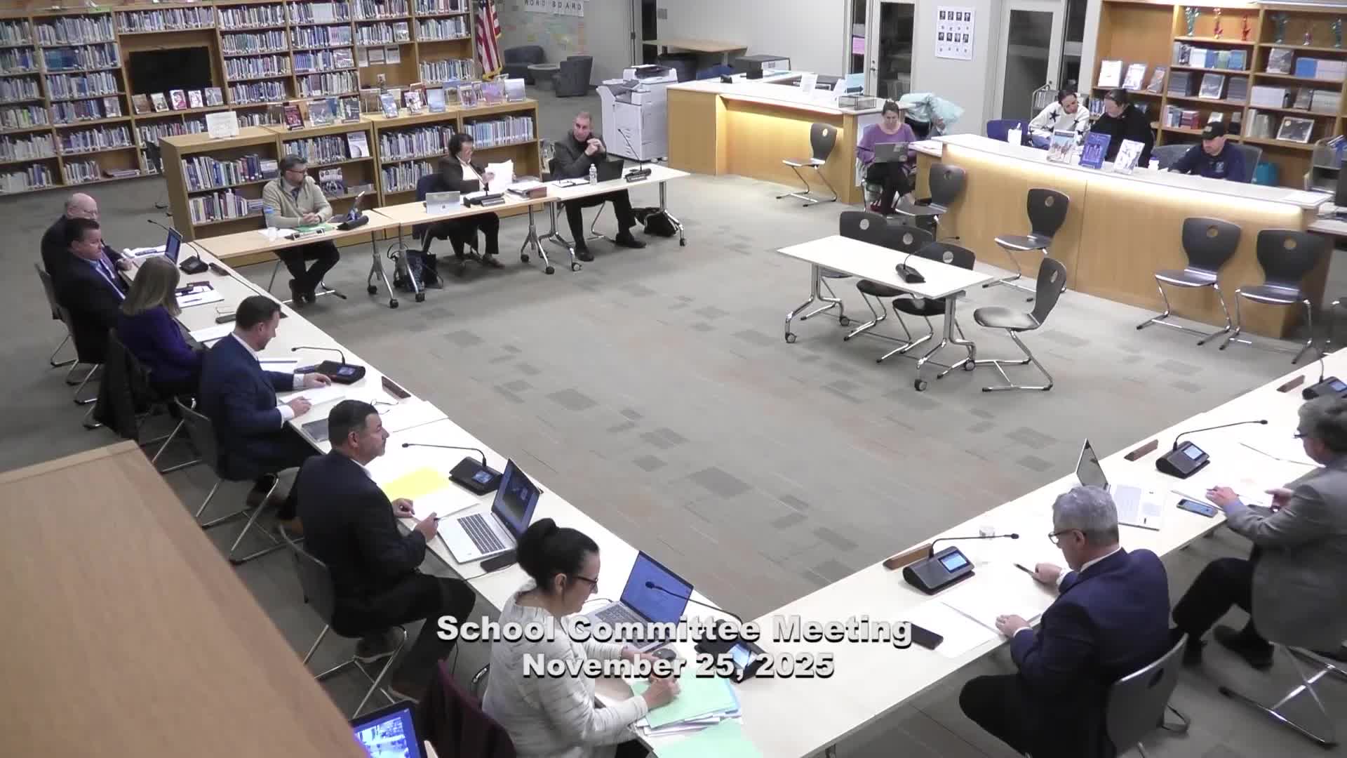 Peabody panel readies OPM RFS for Veterans Memorial High School; special‑education spaces emphasized