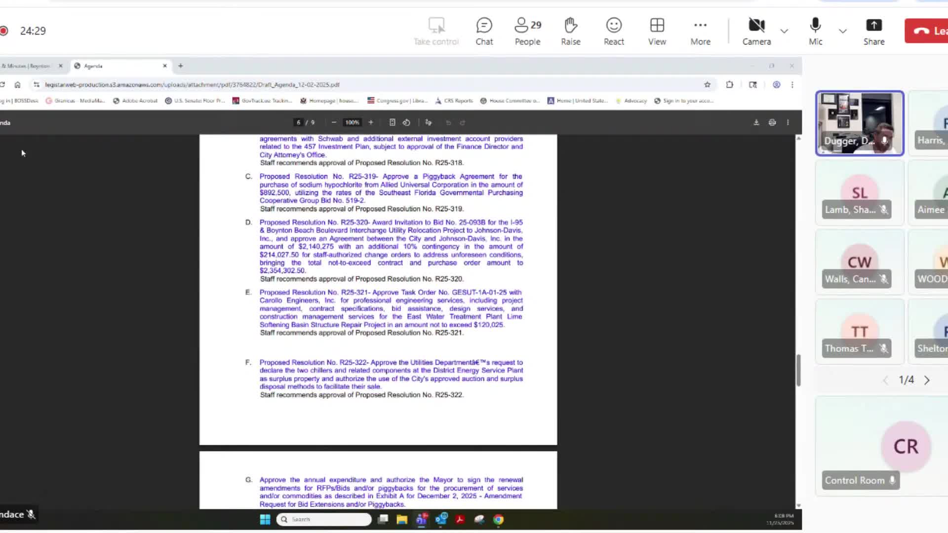 City staff seeks permission to surplus unused chillers and apply sale proceeds toward redundant chiller installation