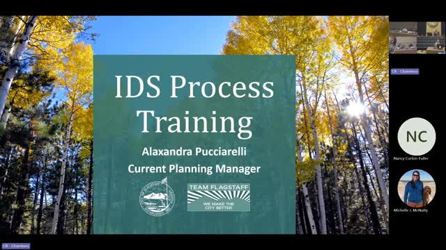 Planners brief heritage commission on Interdivision Staff review, triggers for cultural review; grants and appointments updated