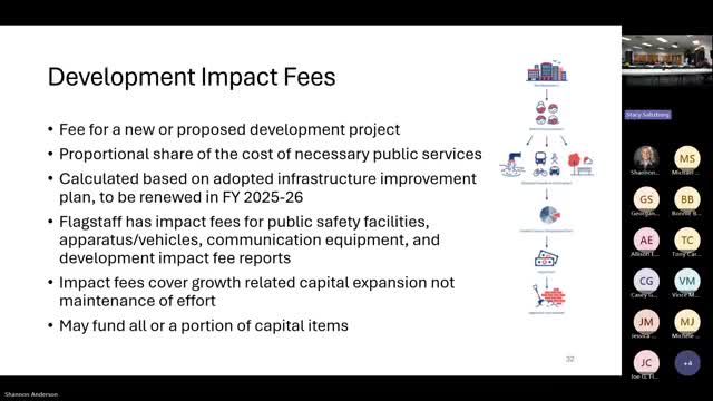 Committee asks for data as impact‑fee revenue and building permits fall