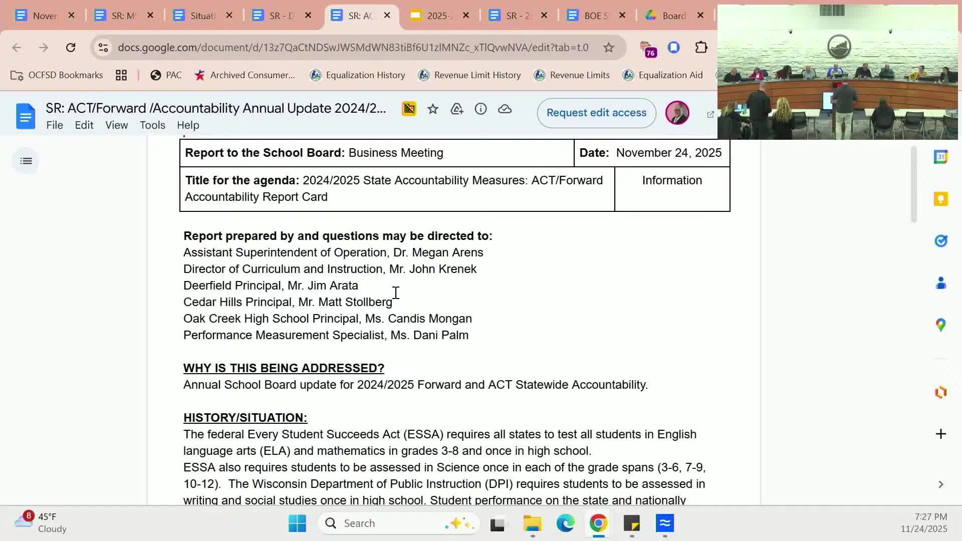 District posts 71.6 score on state accountability, leaders point to targeted interventions
