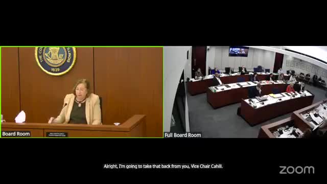 Finance Committee declines immediate approval of county clerk's $268K supplemental request after heated exchange