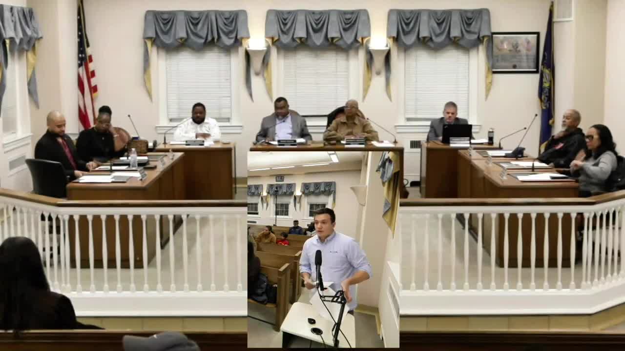 Utility representative outlines free lead service‑line replacement program, urges Yeadon residents to participate