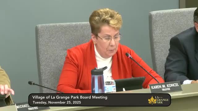 La Grange Park outlines $10 million road-bond referendum and legal limits on village advocacy