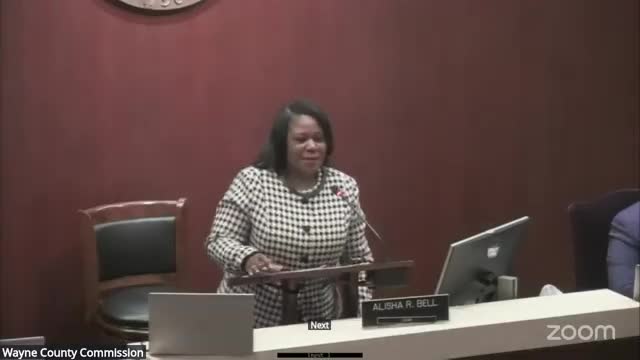 Wayne County Commission roundup: committee reports, Land Bank appointment, memoriam and public comment