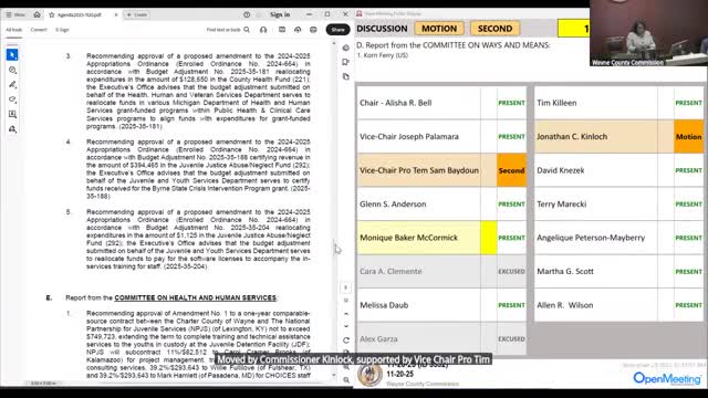 Commission questions Korn Ferry hire and procurement method during Ways and Means review