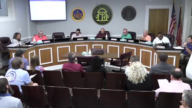Upson County commissioners continue rezoning request REZ2024-06 at applicant’s absence