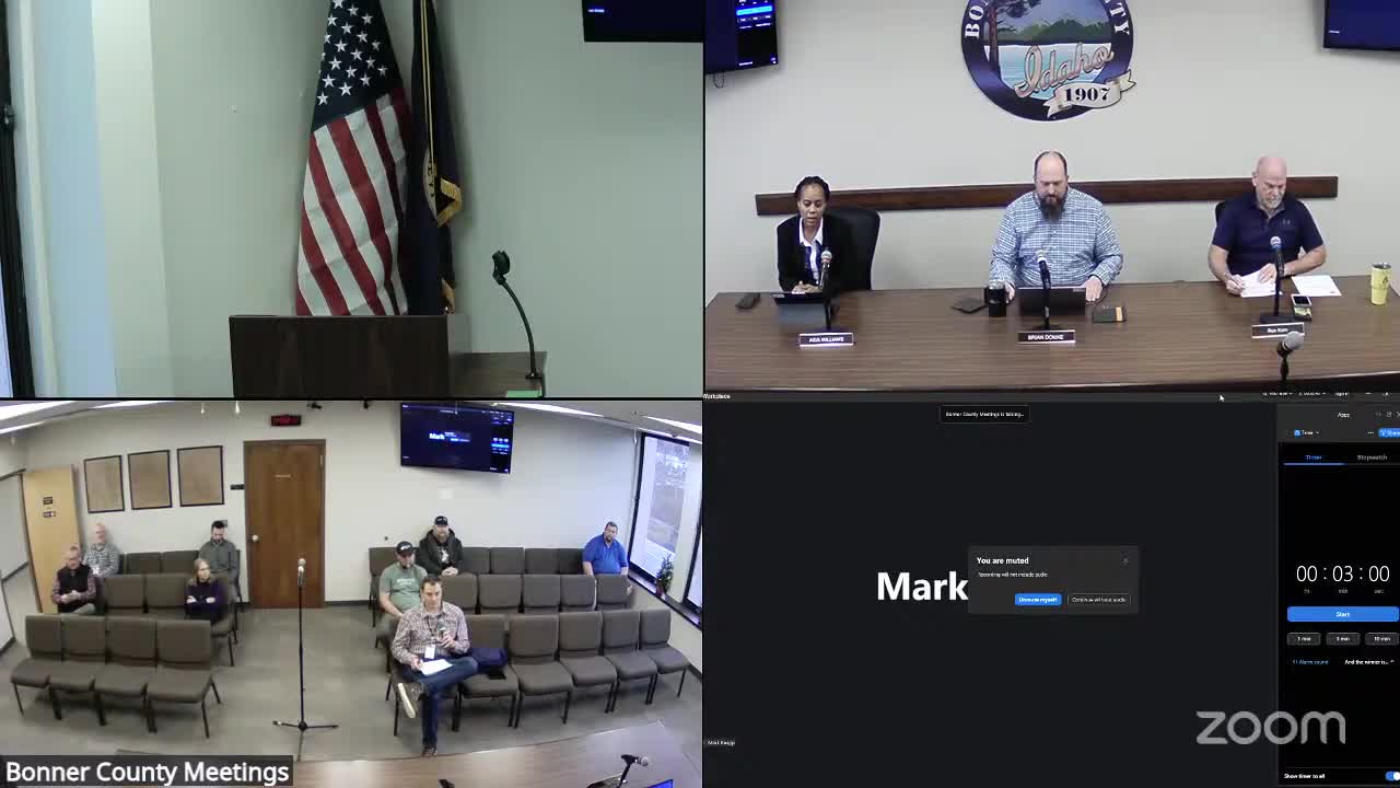 Bonner County HR director reports biometric screening turnout, plans interviews and policy revisions